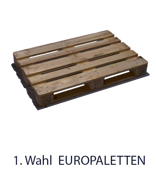 Europalette 1. Wahl gebraucht in gutem Zustand